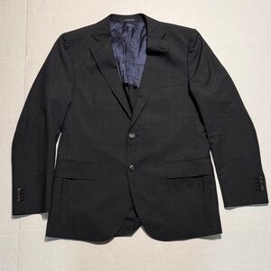SUITSUPPLY Men's Lazio Single Breasted Gray Wool Blazer Slim Cut EU‎ 52/US 42